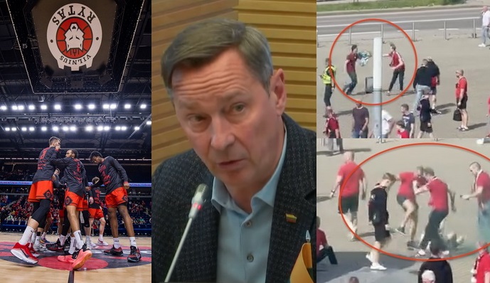 Po „Ryto“ fanų agresijos protrūkio - A. Zuoko žinutė: grasino nutraukti paramą „Rytui“